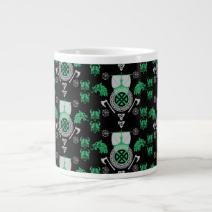 Scandinavian Viking Norsemen Home Decor Large Coffee Mug