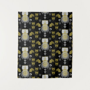 Scandinavian Viking Norsemen Home Decor Tapestry