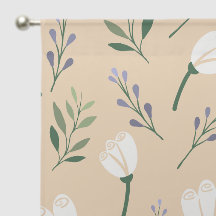 Scandinavian white Floral