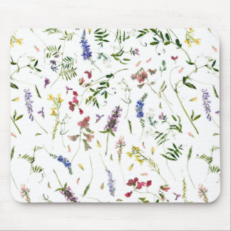 Scandinavian Wildflowers Meadow Mouse Mat