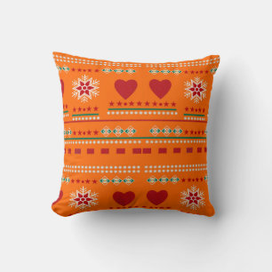 Scandinavian Winter Scene Cushion