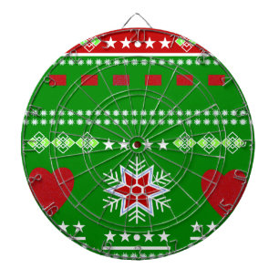 Scandinavian Winter Scene Dartboard