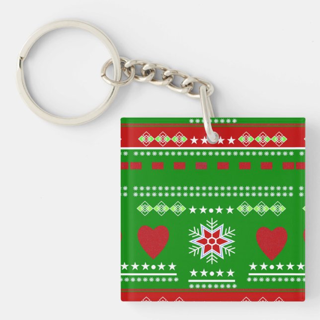 Scandinavien Winter Key Ring (Front)