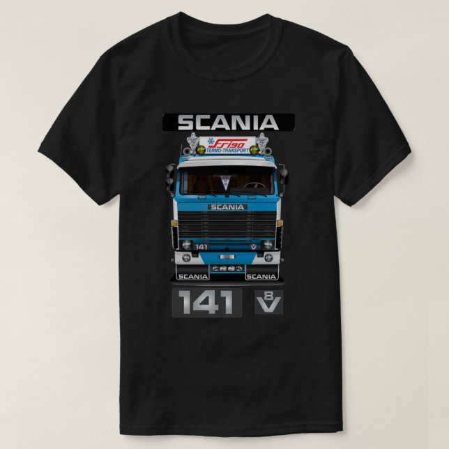 SCANIA 141 V8 Digitally created art    Classic T-S T-Shirt (Design Front)