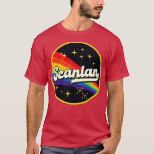 Scanlan Rainbow In Space Vintage Style T-Shirt