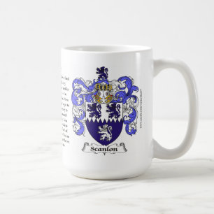 Scanlon, the Origin, the Meaning and the Crest Coffee Mug