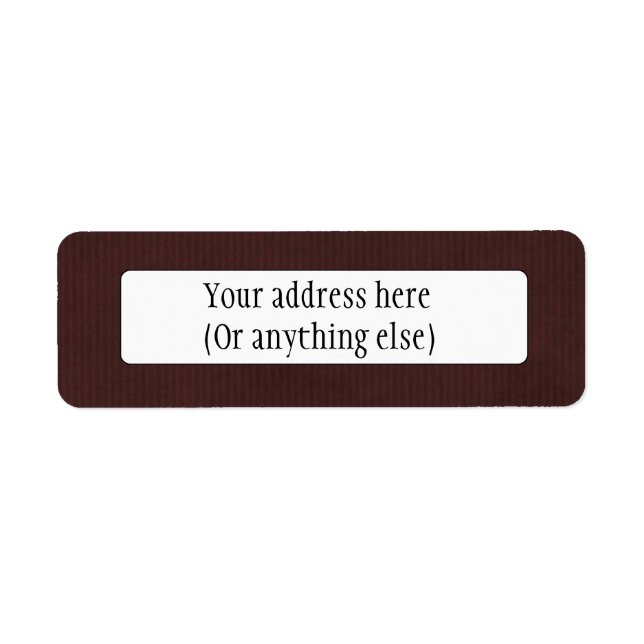 Scanned Detailed Kraft Paper Texture Dark Brown (Front)