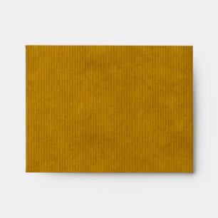 Scanned Kraft Paper Texture Strong Mustard Envelope