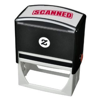 Scanned - Self-inking Office & Business Stamp