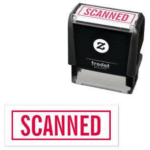 Scanned Self-inking Stamp