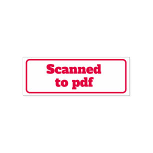 Scanned to pdf Business Office Stamp