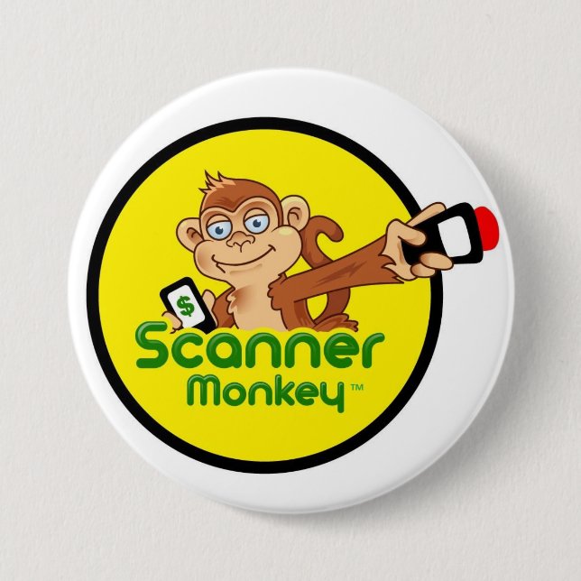 Scanner Monkey Pin (Front)