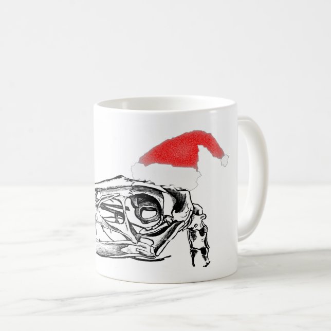 Scaphongnathus (Dinosaur, pterosaur) Skull Coffee Mug (Front Right)