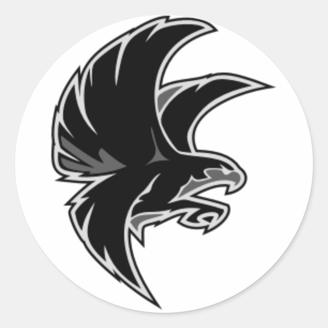 scapion classic round sticker (Front)