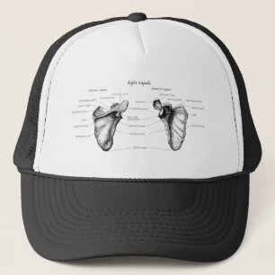 Scapula Details Trucker Hat