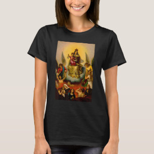 Scapular of Our Lady of Mount Carmel Brown Mt T-Shirt
