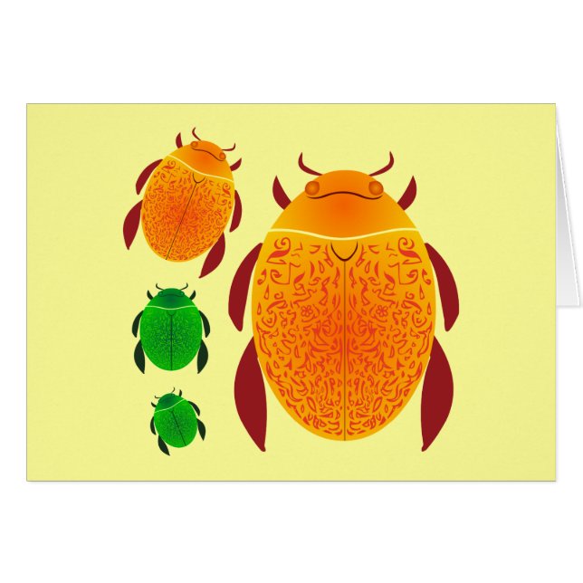 Scarab Beetle (Front Horizontal)