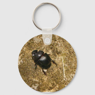 Scarab Beetle walking Key Chain
