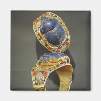 Scarab bracelet, from the Tomb of Tutankhamun