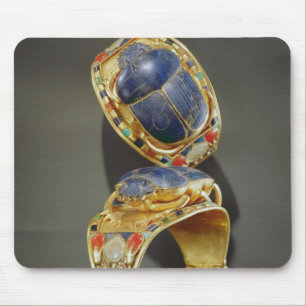Scarab bracelet, from the Tomb of Tutankhamun Mouse Mat