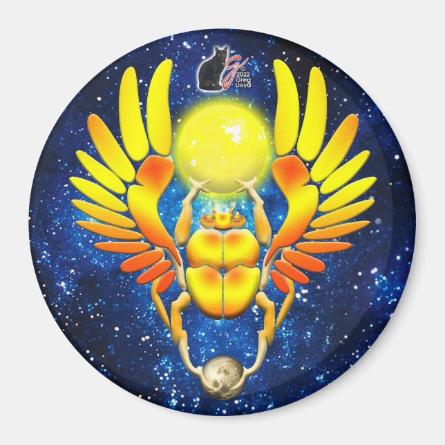 Scarab Magnet (Front)