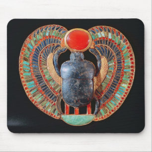 Scarab pectoral, from the tomb of Tutankhamun Mouse Mat