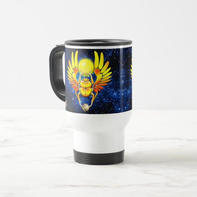 Scarab Travel Mug (Front Left)