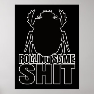 Scarabaeus Scarabaeus Sacred Scarab – Entomology Poster