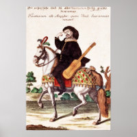 Scaramouche on Horseback