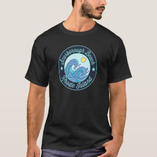 Scarborough Beach Ri Rhode Island Souvenir Nautica T-Shirt