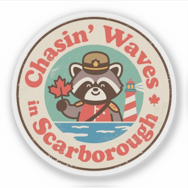 Scarborough Chasin’ Waves Art (Front)