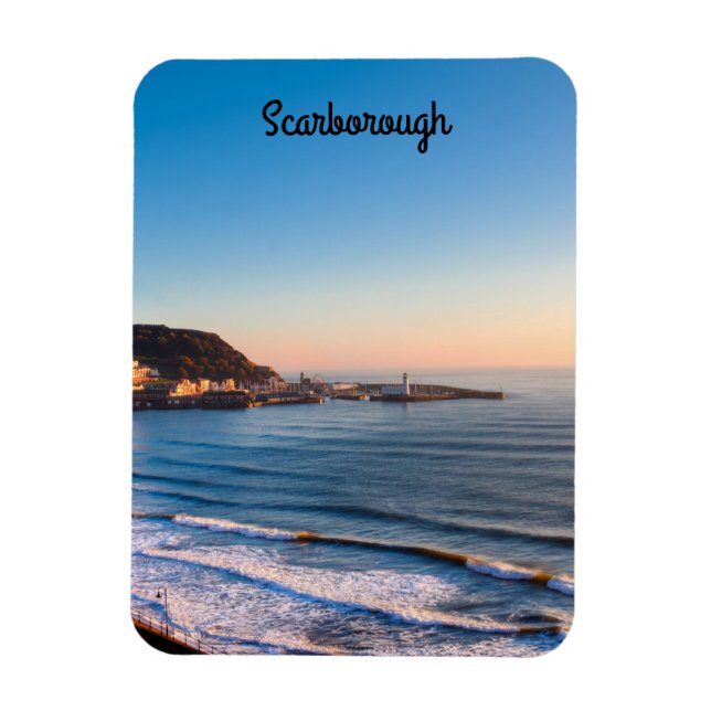 Scarborough Coastline Magnet (Vertical)