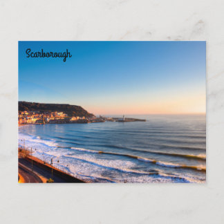 Scarborough Coastline Postcard