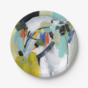 Scarborough Fair - Abstract Paper Plate