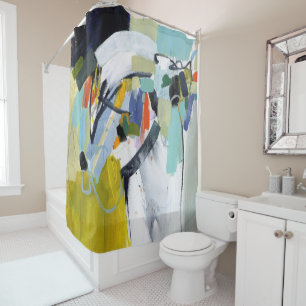 Scarborough Fair - Abstract Shower Curtain