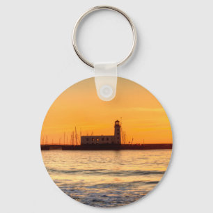 Scarborough Lighthouse Key Ring