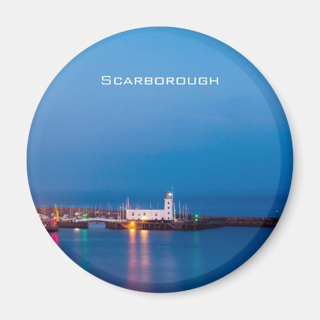 Scarborough Lighthouse Magnet (Front)