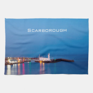 Scarborough Lighthouse Tea Towel