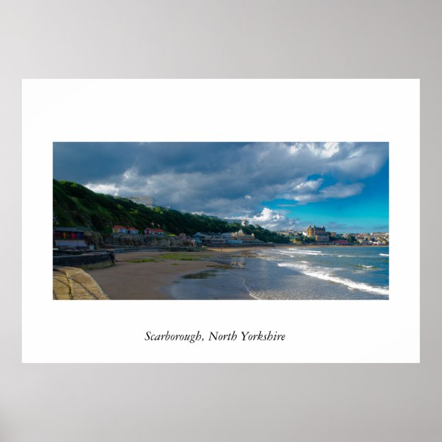 Scarborough, North Yorkshire Poster (Front)