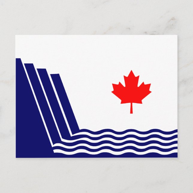 Scarborough, Ontario flag Postcard (Front)