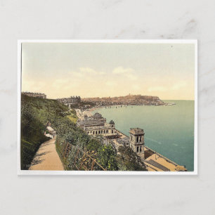 Scarborough, South Bay, Yorkshire, England rare Ph Postcard