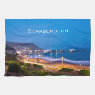 Scarborough South Sands Tea Towel