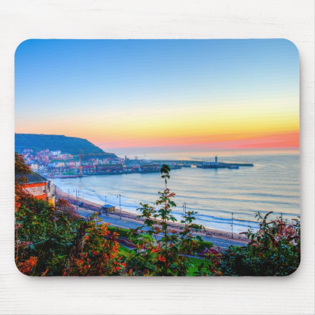 Scarborough Sunrise Mouse Mat (Front)