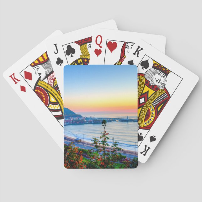 Scarborough Sunrise Playing Cards (Back)