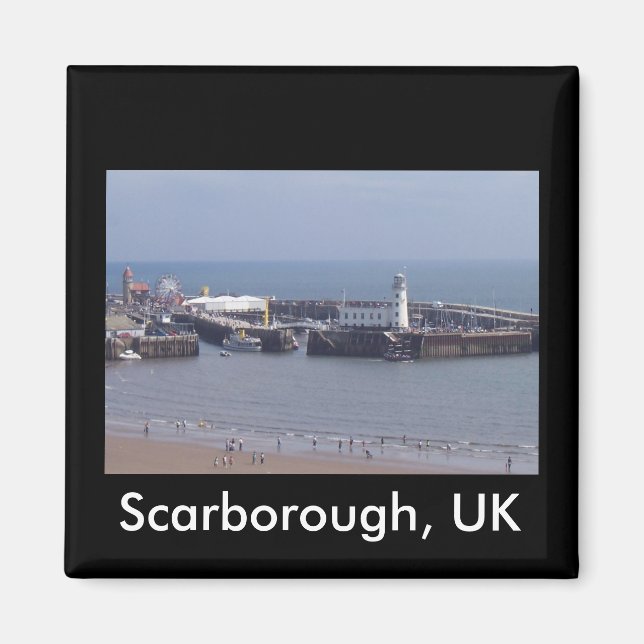 Scarborough, UK magnet (Front)