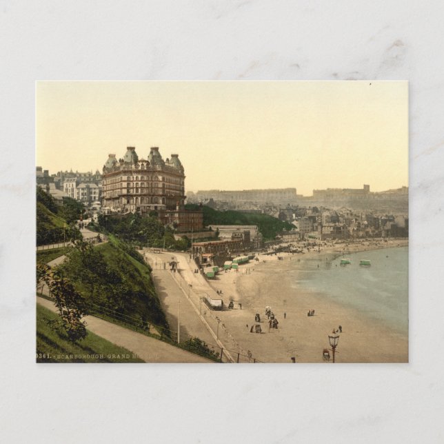 Scarborough, Yorkshire, England Postcard (Front)