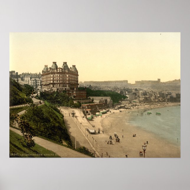 Scarborough, Yorkshire, England Poster (Front)