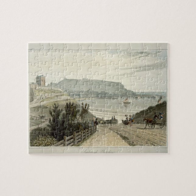 Scarborough, Yorkshire, from Volume VI of 'A Voyag Jigsaw Puzzle (Horizontal)