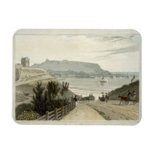 Scarborough, Yorkshire, from Volume VI of 'A Voyag Magnet