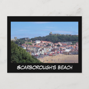 Scarborough's beach postcard